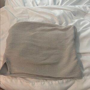 Knit tube top